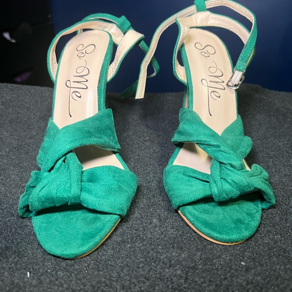 So Me Green Women's Sandals